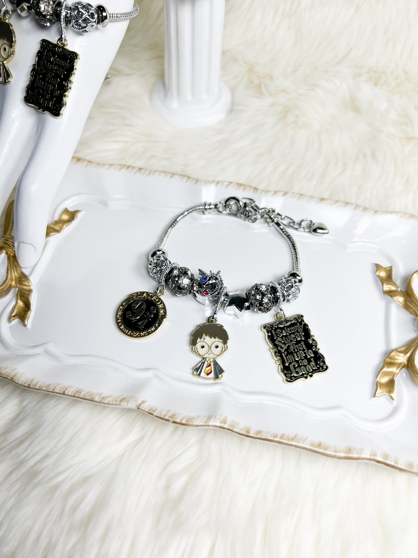 Wizard Bracelet, HP Charm Bracelet