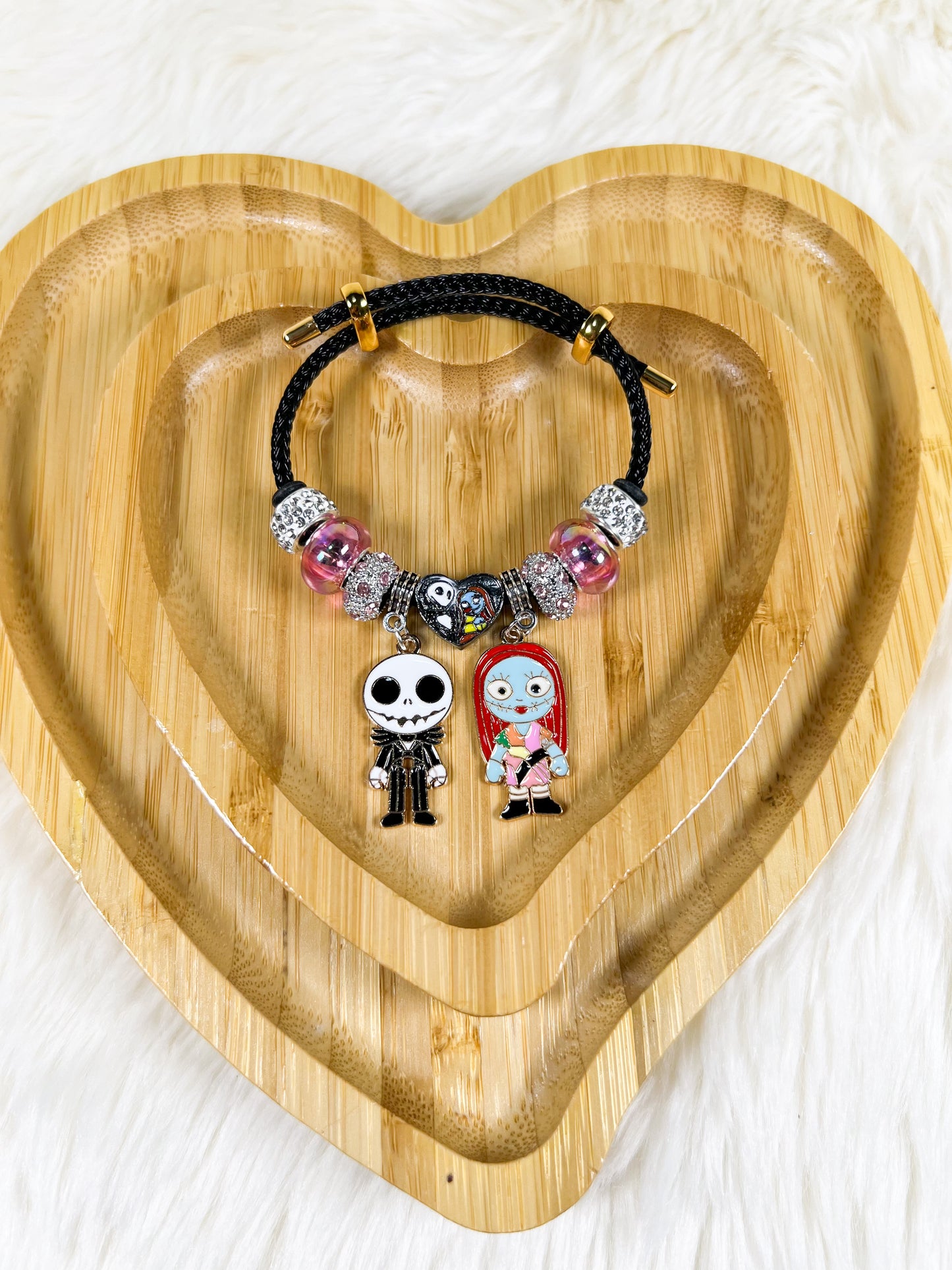 Jack & Sally Charm Bracelet