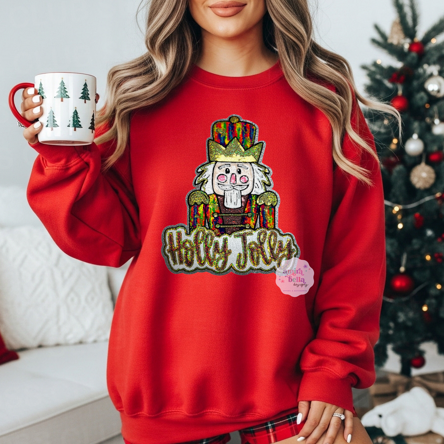 Sequin Nutcracker Sweatshirt