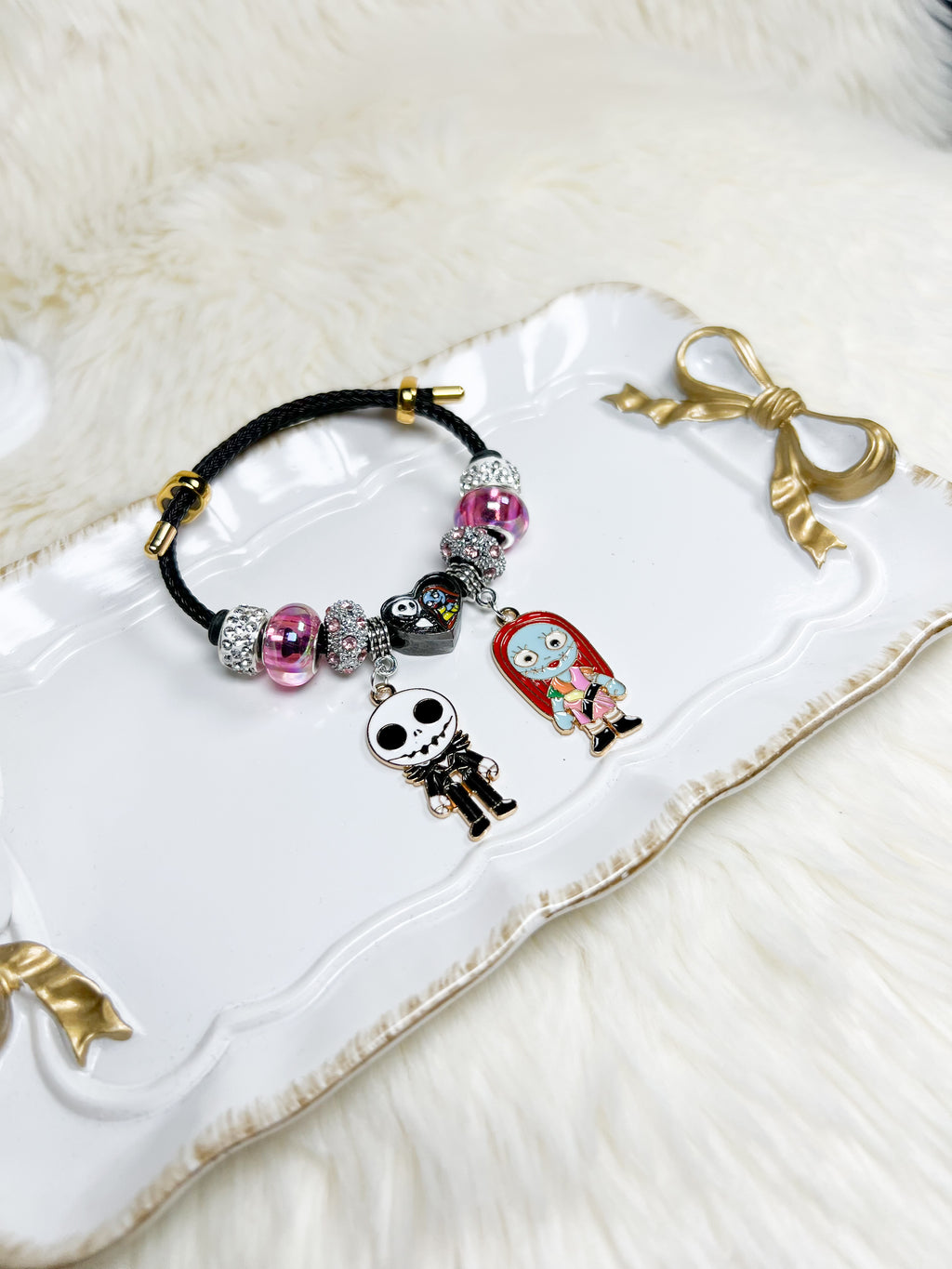 Jack & Sally Charm Bracelet