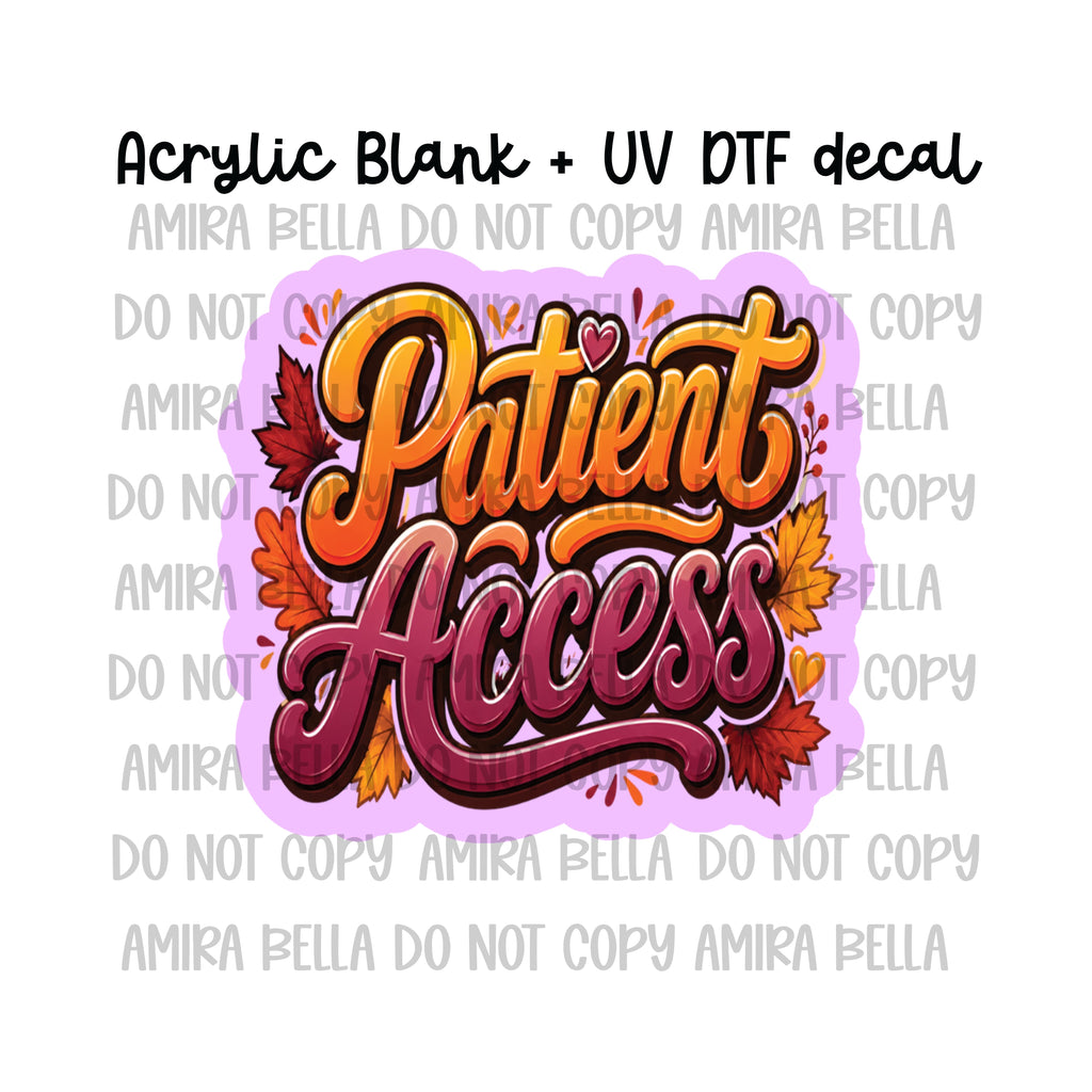 Fall Patient Access