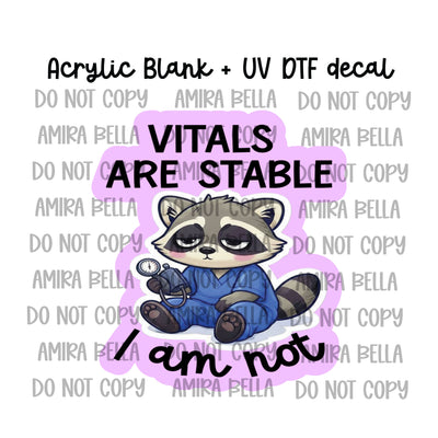 Vitals are Stable