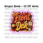 Fall Front Desk
