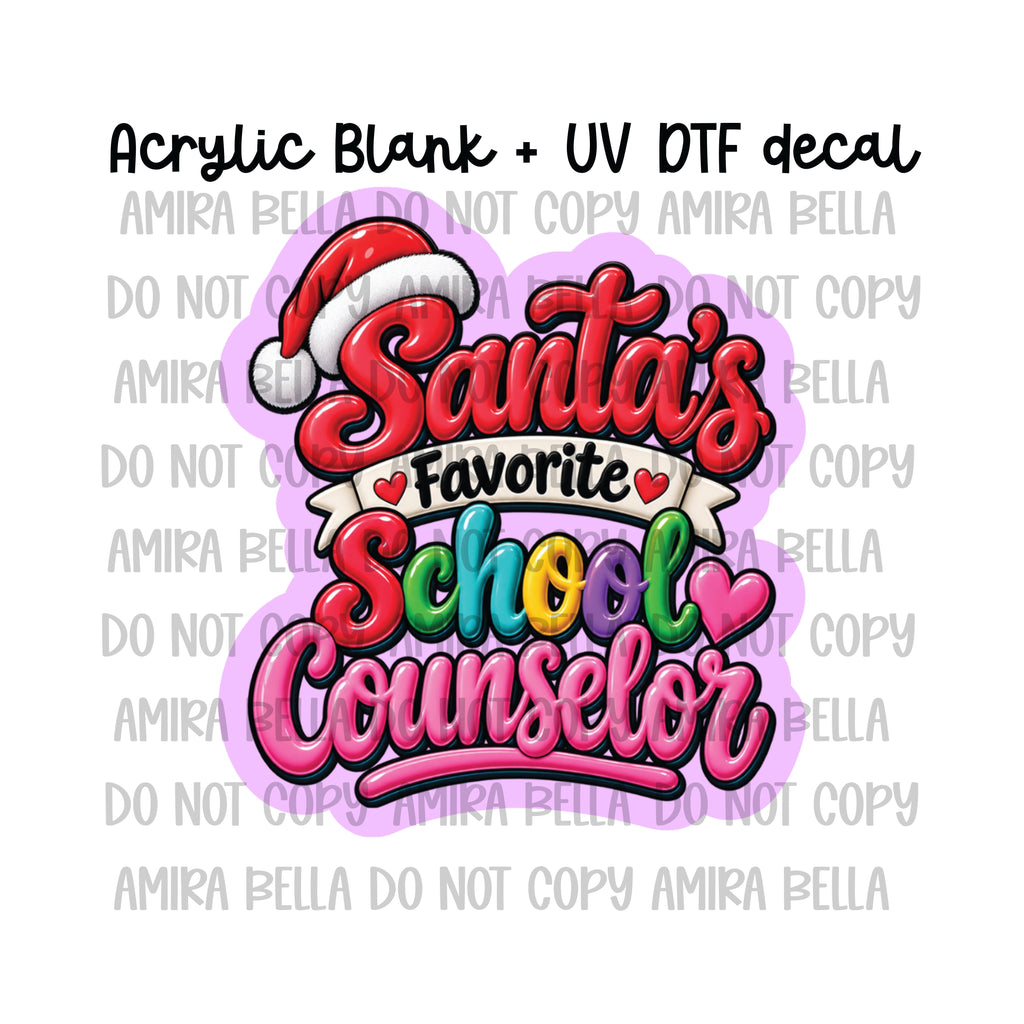 Santa's Fave School Counselor