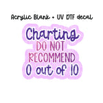 Charting-Do not Recommend