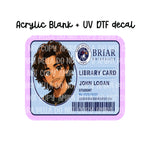 Library Card- Logan