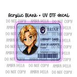 Library Card- Dean