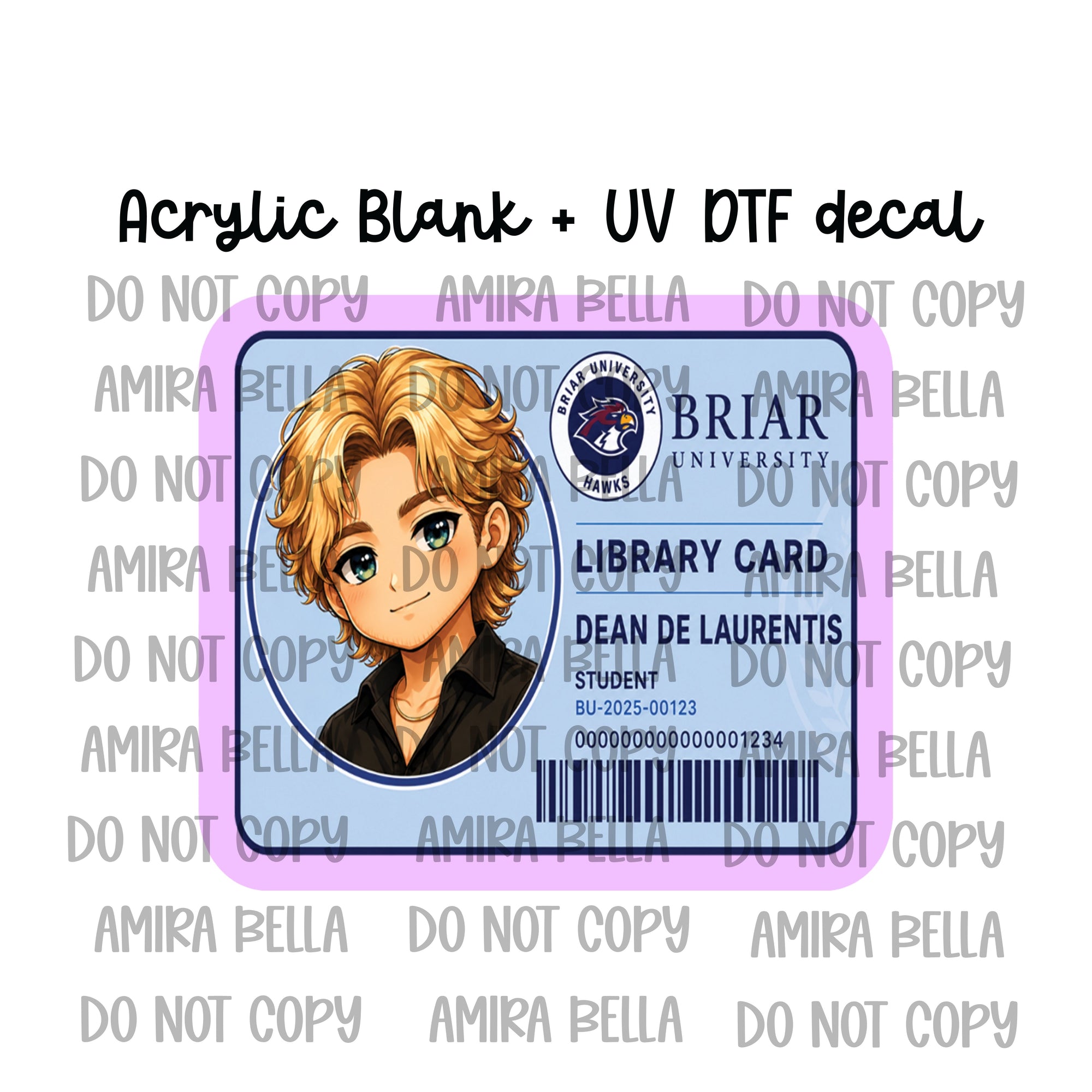 Library Card- Dean