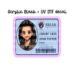 Library Card- Tucker