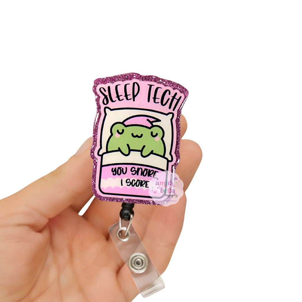 Sleep Tech Badge Reel