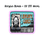 Library Card- Ghost Face
