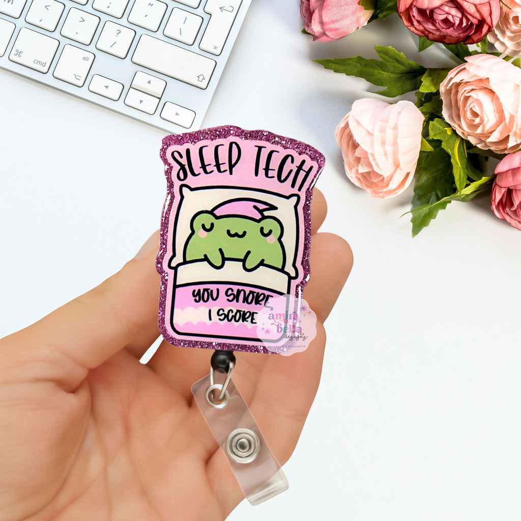 Sleep Tech Badge Reel