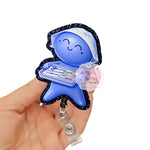 OR Nurse, CST Glove Doll Badge reel