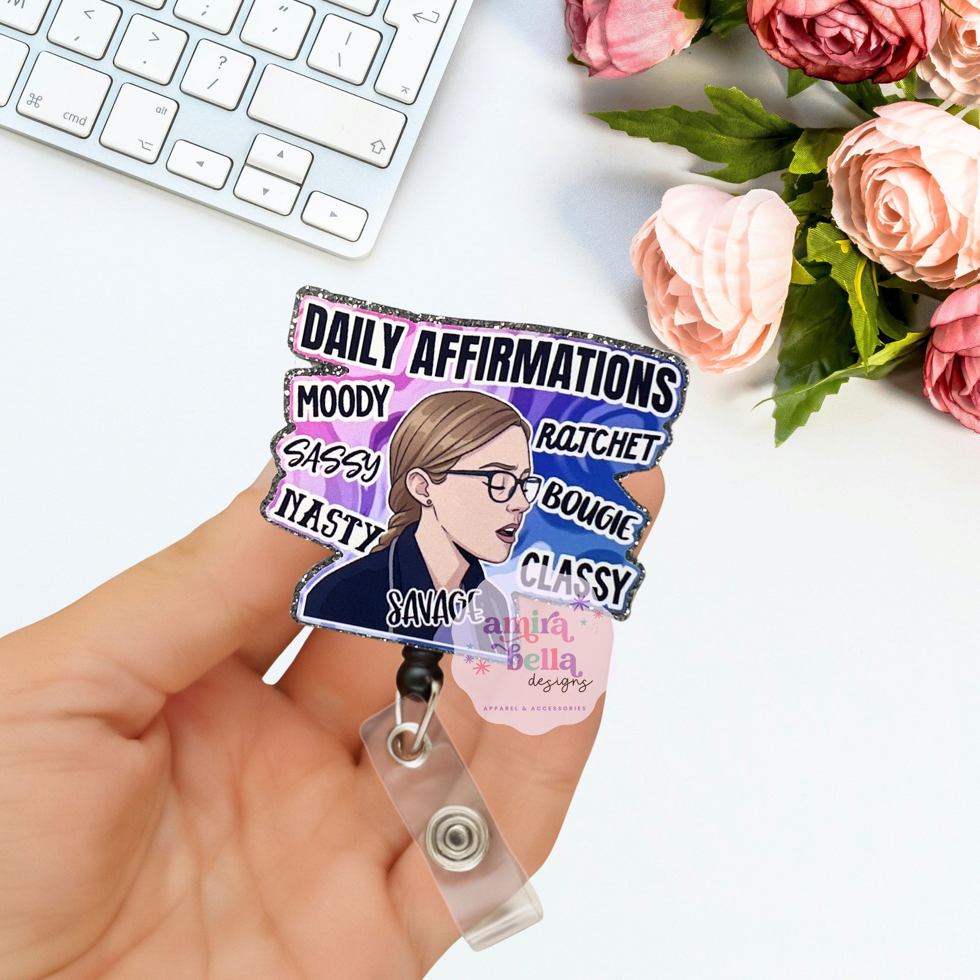 MEL-Daily Affirmations Badge Reel