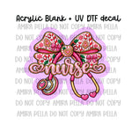 Nurse Christmas Bow