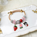 Strawberry Charm Bracelet