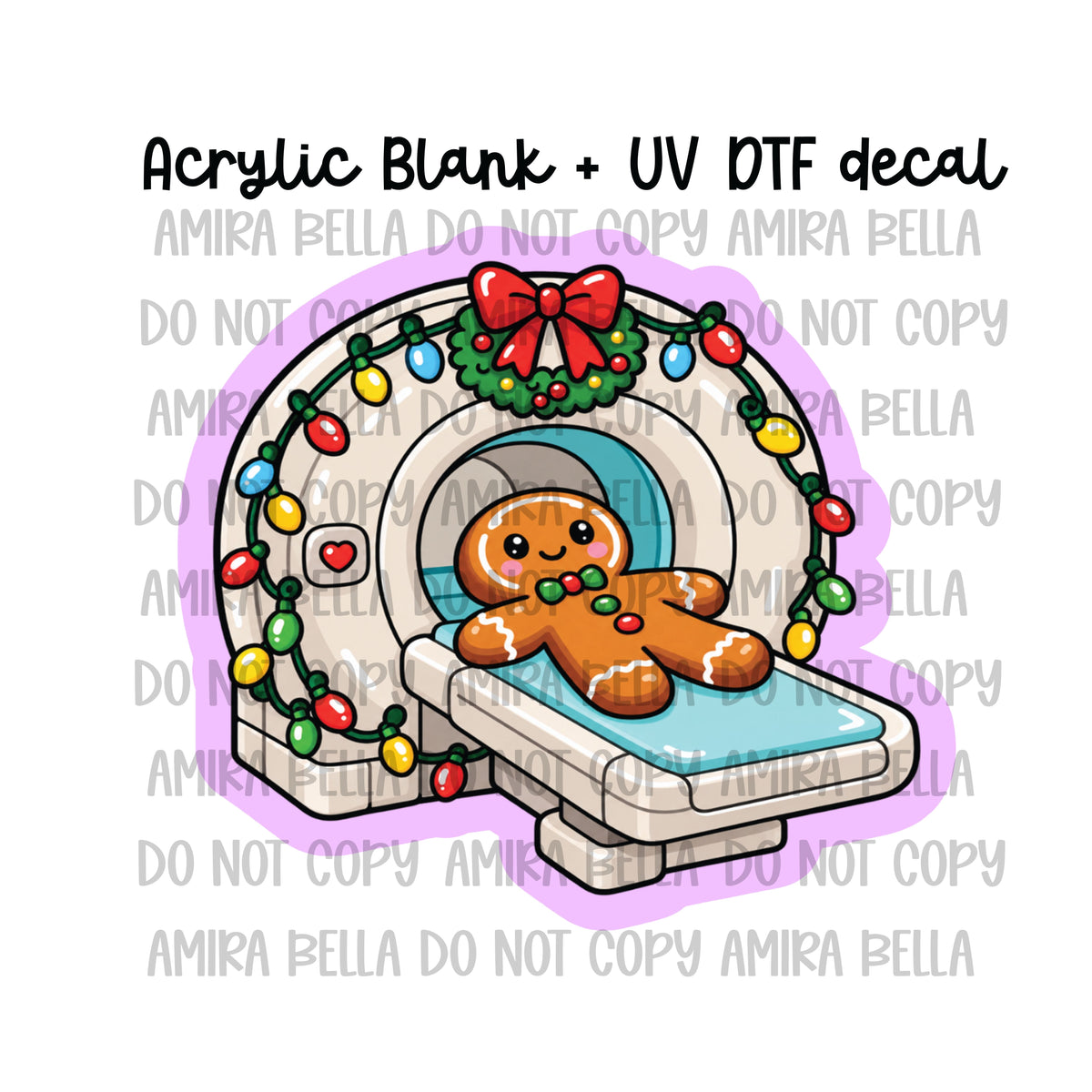 Gingerbread CT Scan