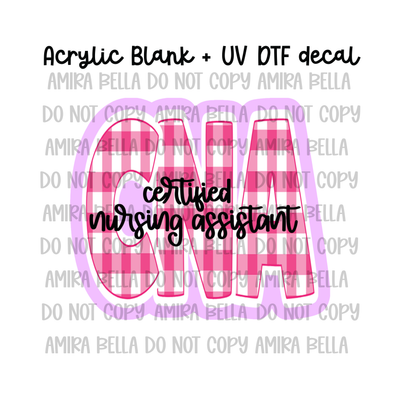 CNA gingham
