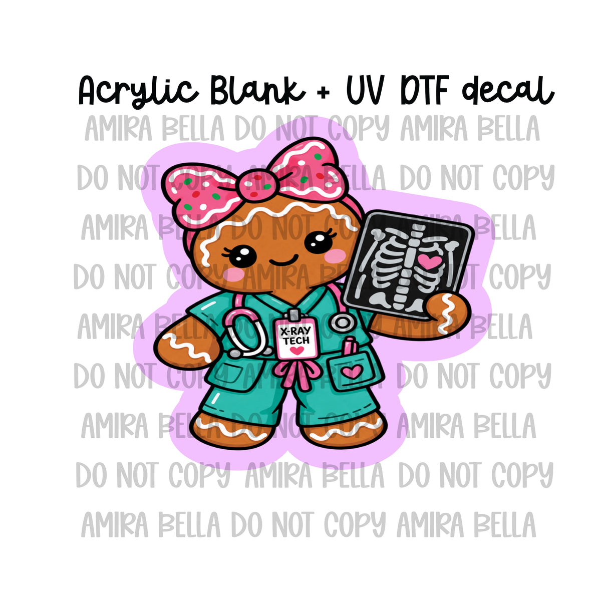 Gingerbread Girl Xray