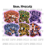 Neon Mascots