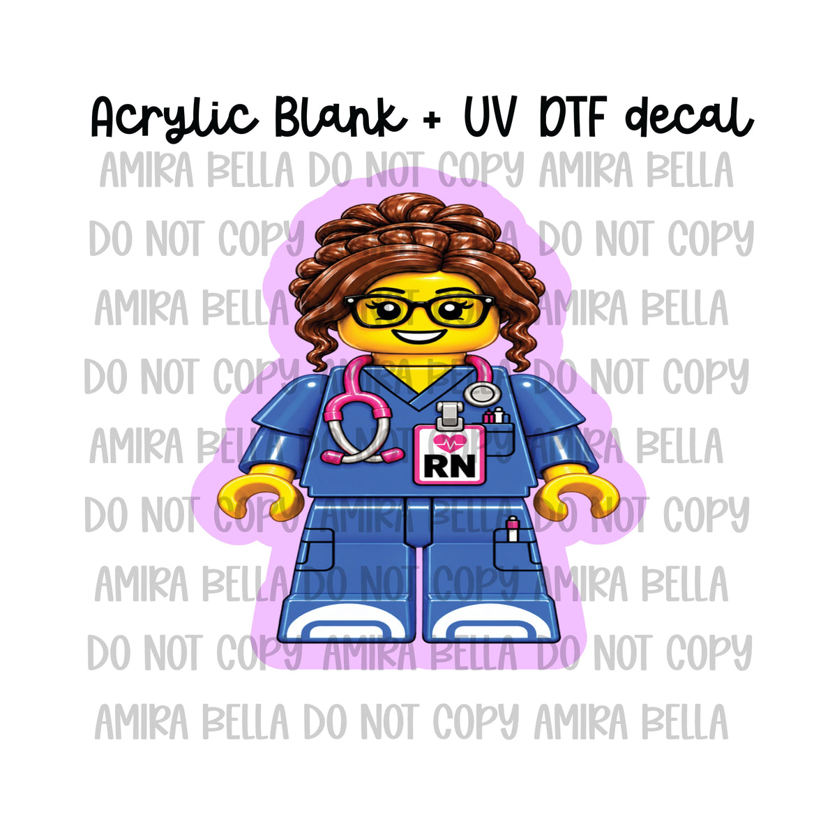 Toy-RN with glasses