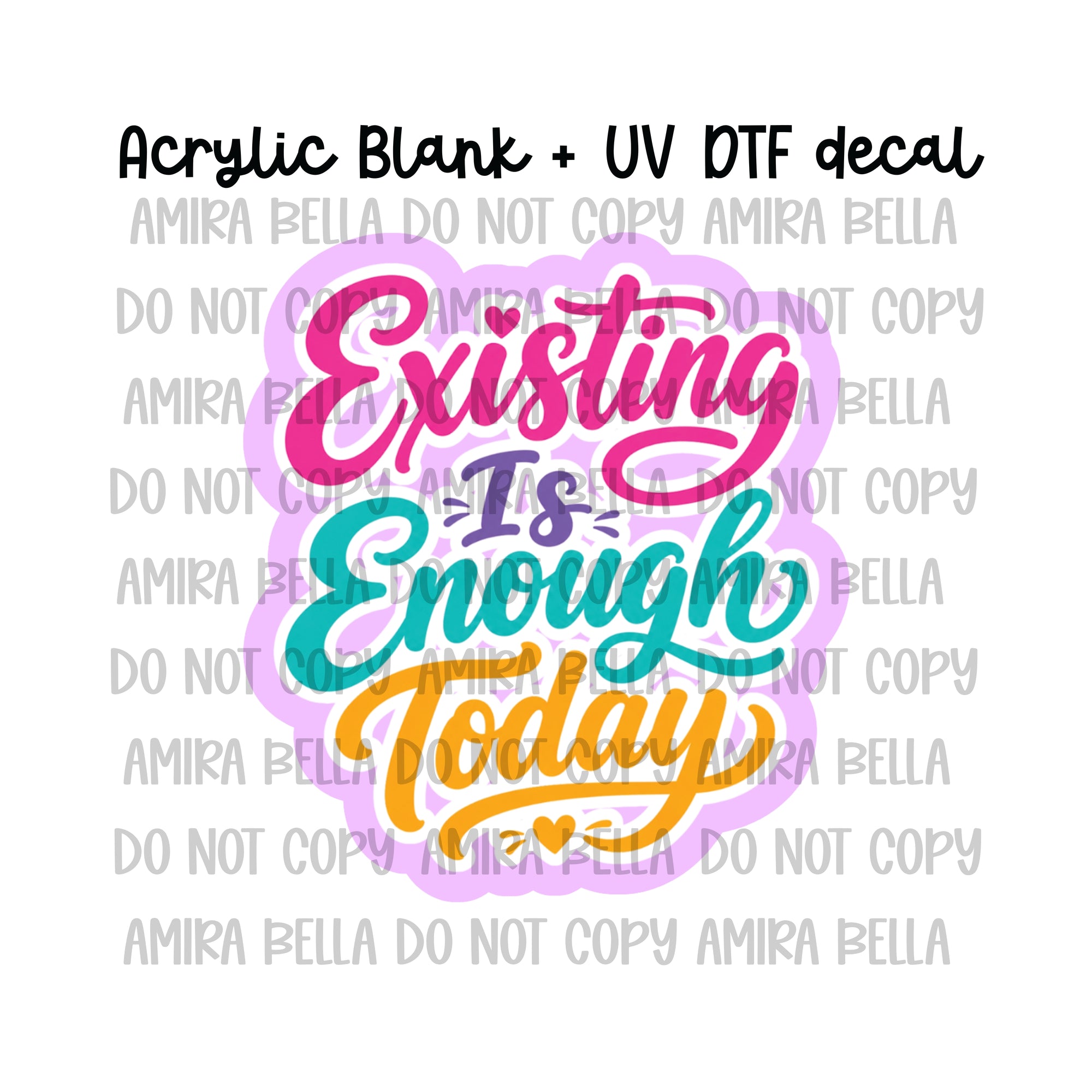 Existing is enough