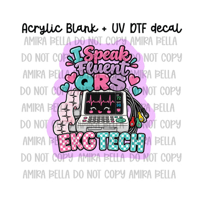 I speak fluent QRS