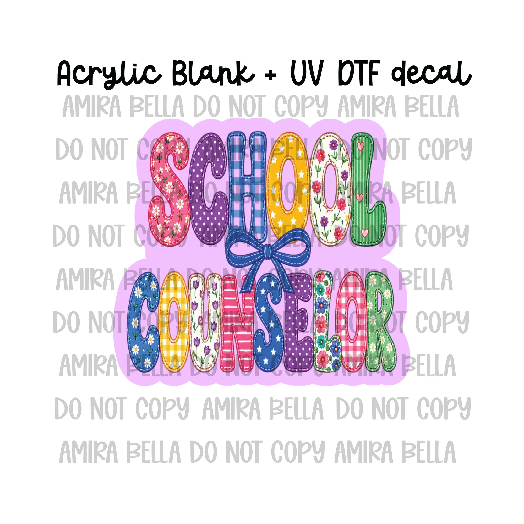 School Counselor Patch