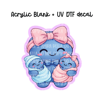 Glove Doll with Babies