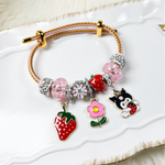 Strawberry Charm Bracelet