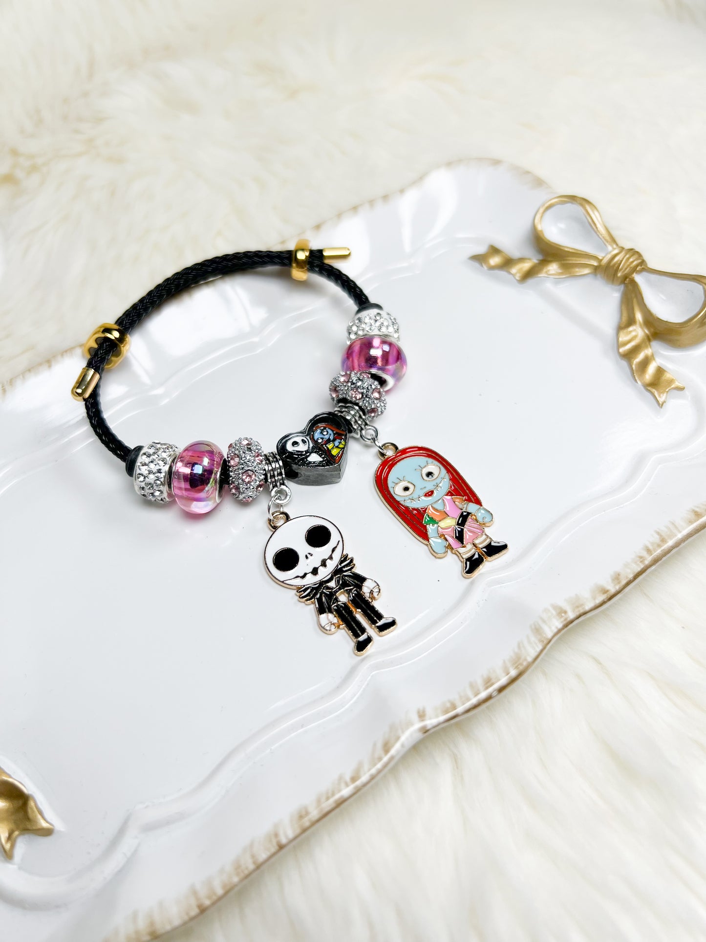 Jack & Sally Charm Bracelet