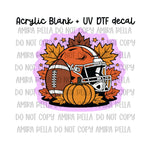 Football & Pumpkin