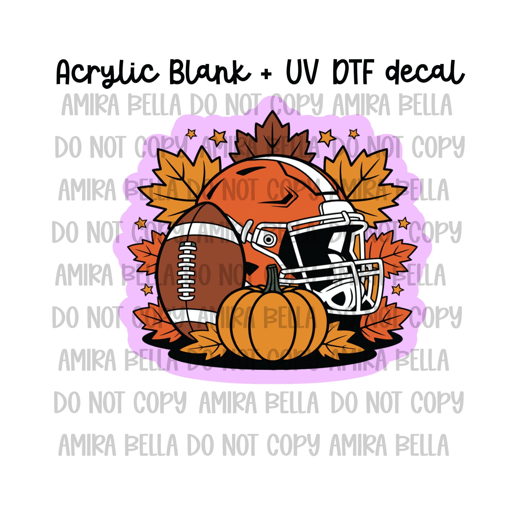 Football & Pumpkin