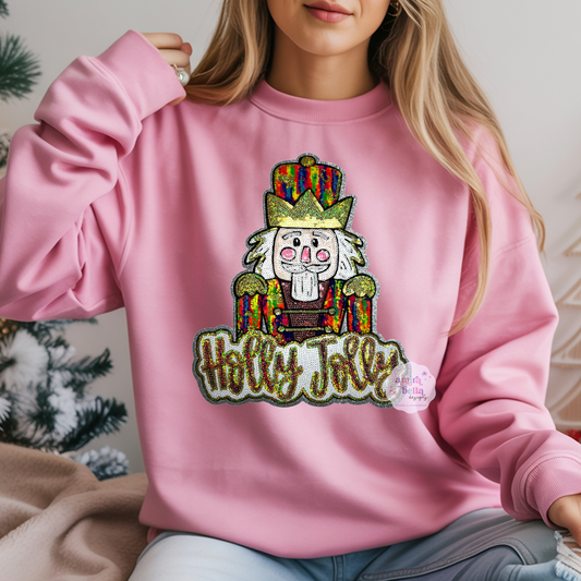 Sequin Nutcracker Sweatshirt