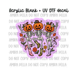Skelly Pumpkin Head