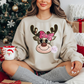 Sequined Reindeer Sweatshirt
