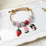 Strawberry Charm Bracelet