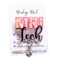 MRI tech badge reel, ID holder