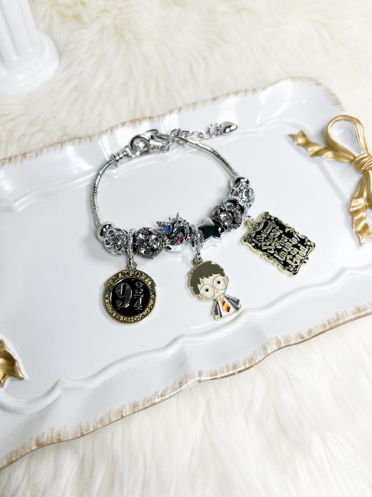 Wizard Bracelet, HP Charm Bracelet