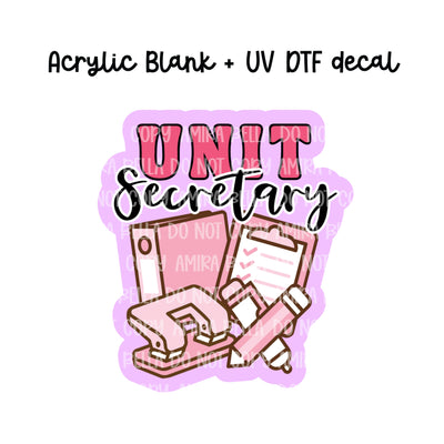 Unit Secretary