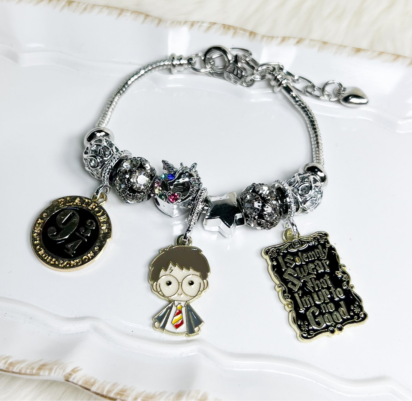 Wizard Bracelet, HP Charm Bracelet