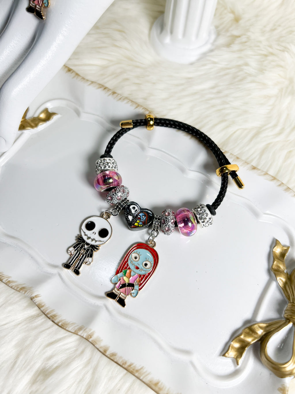 Jack & Sally Charm Bracelet