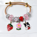 Strawberry Charm Bracelet