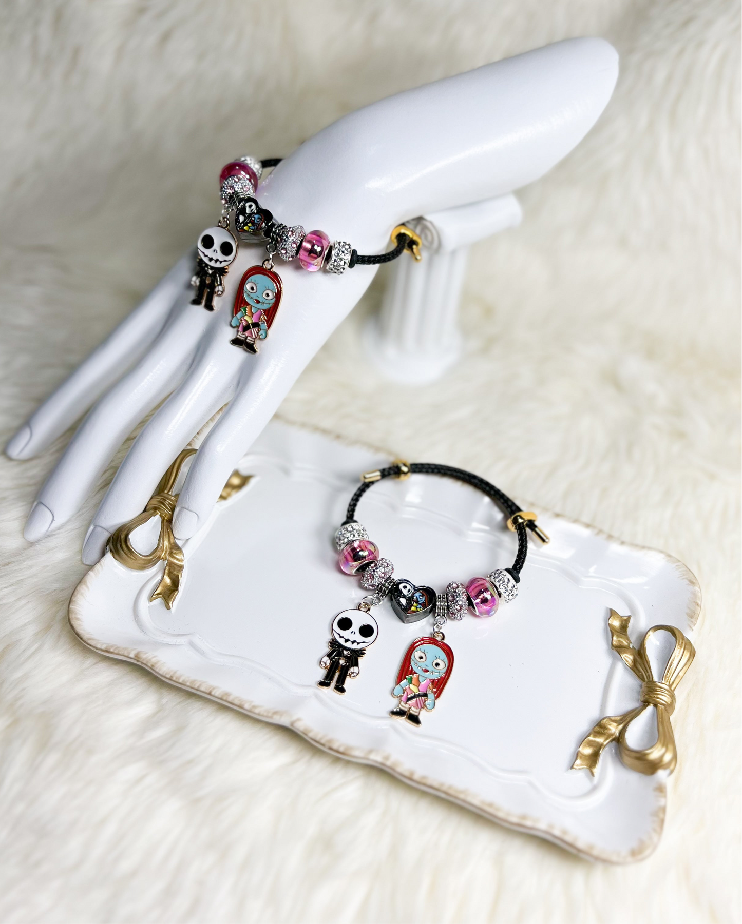 Jack & Sally Charm Bracelet